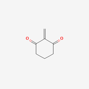 molecular formula C7H8O2 B14319236 2-Methylidenecyclohexane-1,3-dione CAS No. 104824-58-0