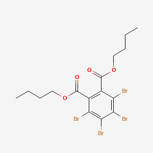 molecular formula C16H18Br4O4 B14319561 Dibutyl 3,4,5,6-tetrabromobenzene-1,2-dicarboxylate CAS No. 109210-62-0