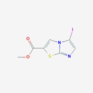Methyl 5-iodoimidazo[2,1-b][1,3]thiazole-2-carboxylate