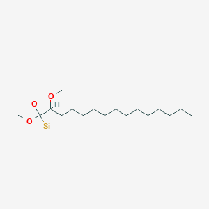 molecular formula C18H37O3Si B14319699 CID 78060822 