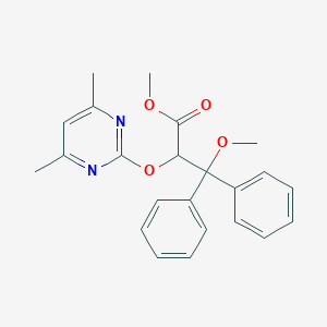 molecular formula C23H24N2O4 B143197 rac Ambrisentan Methyl Ester CAS No. 1240470-84-1