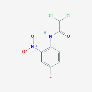2,2-Dichloro-N-(4-fluoro-2-nitrophenyl)acetamide