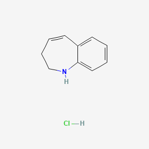 molecular formula C10H12ClN B1431980 2,3-dihydro-1H-1-benzazepine hydrochloride CAS No. 1803601-46-8
