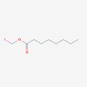 molecular formula C9H17IO2 B14319817 Iodomethyl octanoate CAS No. 111013-41-3