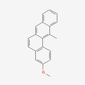 molecular formula C20H16O B14319866 3-Methoxy-12-methylbenzo(a)anthracene CAS No. 111238-08-5