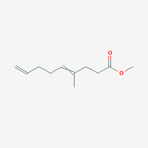 molecular formula C11H18O2 B14319873 Methyl 4-methylnona-4,8-dienoate CAS No. 103927-39-5