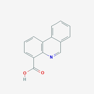 molecular formula C14H9NO2 B14319921 Phenanthridine-4-carboxylic acid CAS No. 104728-15-6