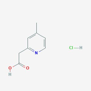 2-(4-Methylpyridin-2-yl)acetic acid hydrochloride
