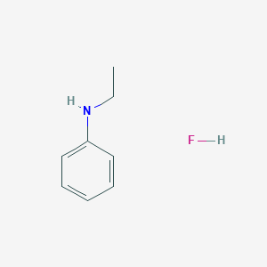 molecular formula C8H12FN B14320106 N-ethylaniline;hydrofluoride CAS No. 111830-19-4