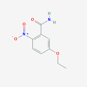 molecular formula C9H10N2O4 B1432012 5-Ethoxy-2-nitrobenzamide CAS No. 1420800-21-0