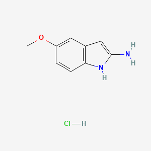 5-methoxy-1H-indol-2-amine hydrochloride