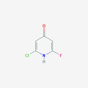 2-Chloro-6-fluoropyridin-4-ol