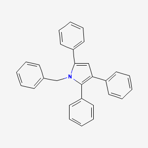 molecular formula C29H23N B14320742 1-Benzyl-2,3,5-triphenyl-1H-pyrrole CAS No. 103166-34-3