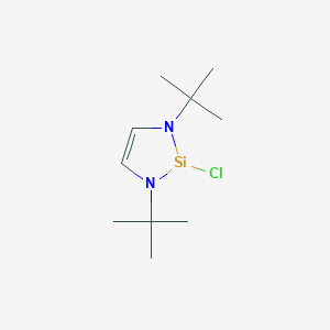 molecular formula C10H20ClN2Si B14320778 CID 6397547 