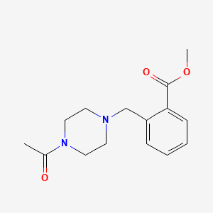 Methyl 2-[(4-acetylpiperazin-1-yl)methyl]benzoate