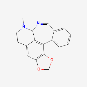 molecular formula C18H16N2O2 B14320823 Dragabine CAS No. 107030-45-5