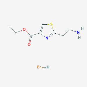 ethyl 2-(2-aminoethyl)-1,3-thiazole-4-carboxylate hydrobromide