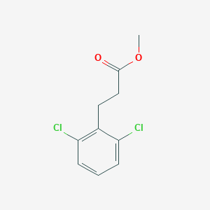 molecular formula C10H10Cl2O2 B1432088 Methyl 3-(2,6-dichlorophenyl)propanoate CAS No. 178063-41-7