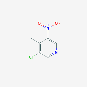3-Chloro-4-methyl-5-nitropyridine