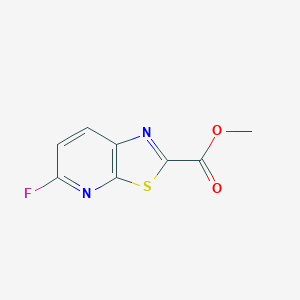 Methyl 5-fluoro-[1,3]thiazolo[5,4-b]pyridine-2-carboxylate
