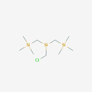 molecular formula C9H24ClSi3 B14321082 CID 78060839 