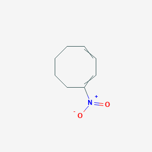 molecular formula C8H11NO2 B14321192 1-Nitrocycloocta-1,3-diene CAS No. 103249-41-8