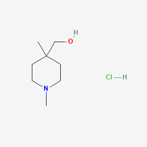 (1,4-Dimethyl-4-piperidinyl)methanol hydrochloride