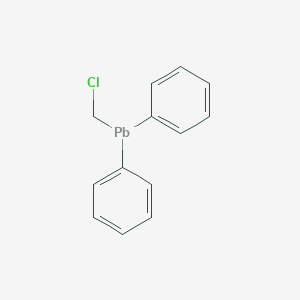 molecular formula C13H12ClPb B14321311 CID 78060774 