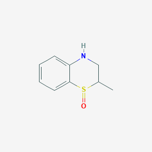 molecular formula C9H11NOS B1432133 2-methyl-3,4-dihydro-2H-1lambda4,4-benzothiazin-1-one CAS No. 1798766-57-0
