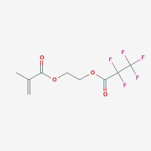 2-[(Pentafluoropropanoyl)oxy]ethyl methacrylate