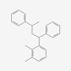 molecular formula C24H26 B14321474 Benzene, (1,3-diphenylbutyl)dimethyl- CAS No. 104934-08-9
