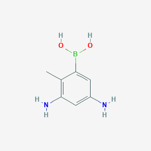 3,5-Diamino-2-methylphenylboronic acid
