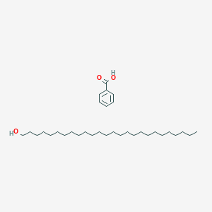 molecular formula C33H60O3 B14321500 Benzoic acid;hexacosan-1-ol CAS No. 109334-04-5