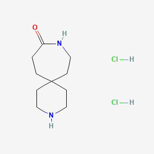 3,9-Diazaspiro[5.6]dodecan-10-one dihydrochloride