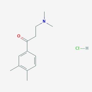 3-(Dimethylamino)-1-(3,4-dimethylphenyl)propan-1-one hydrochloride