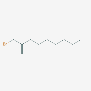 molecular formula C10H19Br B14321671 2-(Bromomethyl)non-1-ene CAS No. 105865-50-7
