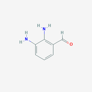 molecular formula C7H8N2O B14321685 2,3-Diaminobenzaldehyde CAS No. 109203-48-7