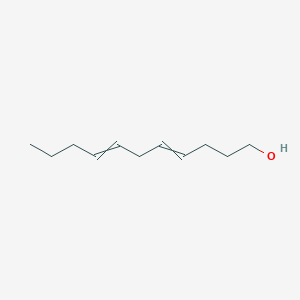 molecular formula C11H20O B14321813 Undeca-4,7-dien-1-ol CAS No. 104188-12-7