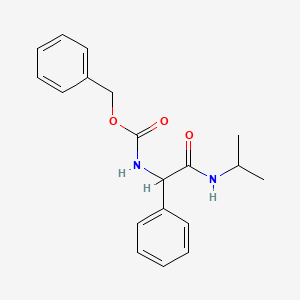 N-Cbz-N'-isopropyl-DL-phenylglycinamide