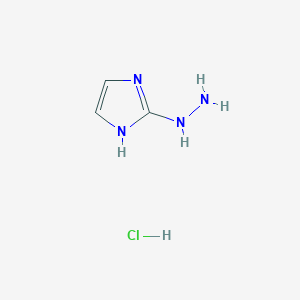 2-Hydrazinyl-1H-imidazole hydrochloride