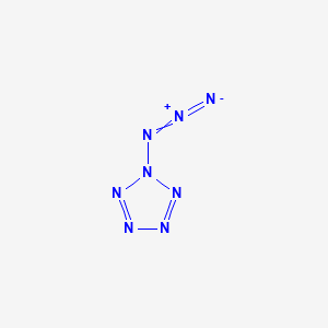 molecular formula N8 B14322019 1-Azidopentazole CAS No. 105637-78-3