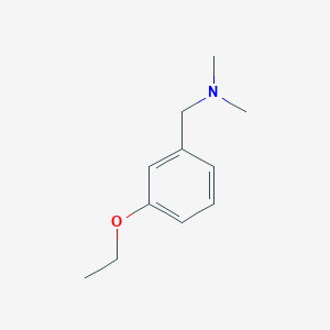 molecular formula C11H17NO B1432203 3-Ethoxy-n,n-dimethylbenzenemethanamine CAS No. 110207-93-7