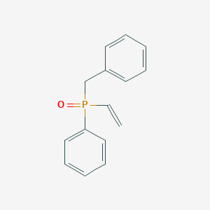 molecular formula C15H15OP B14322080 Benzyl(ethenyl)oxo(phenyl)-lambda~5~-phosphane CAS No. 109632-24-8