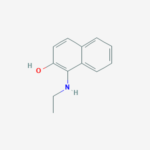 molecular formula C12H13NO B14322097 1-(Ethylamino)naphthalen-2-ol CAS No. 111974-12-0