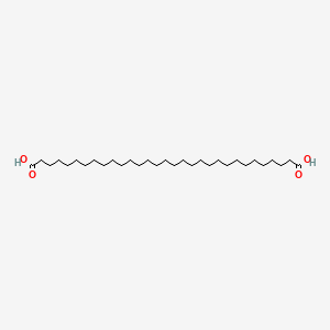molecular formula C31H60O4 B14322181 Hentriacontanedioic acid CAS No. 109606-76-0