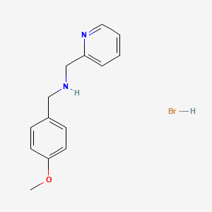 (4-Methoxybenzyl)(2-pyridinylmethyl)amine hydrobromide