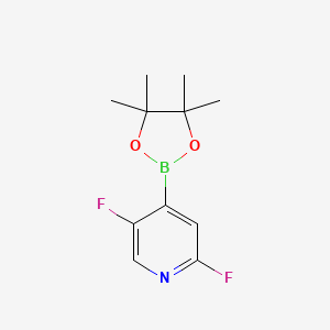 2,5-Difluoro-4-(4,4,5,5-tetramethyl-1,3,2-dioxaborolan-2-YL)pyridine