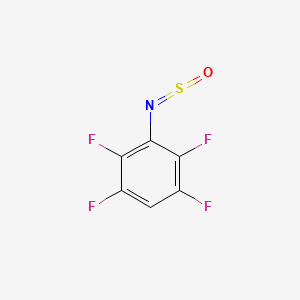 molecular formula C6HF4NOS B14322220 N-Sulfinyl-2,3,5,6-tetrafluoroaniline CAS No. 103614-94-4