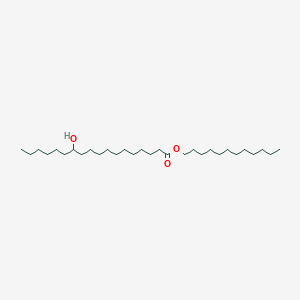 molecular formula C30H60O3 B14322353 Dodecyl 12-hydroxyoctadecanoate CAS No. 108660-77-1