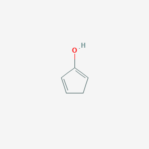 molecular formula C5H6O B14322502 Cyclopenta-1,4-dien-1-ol CAS No. 103905-54-0